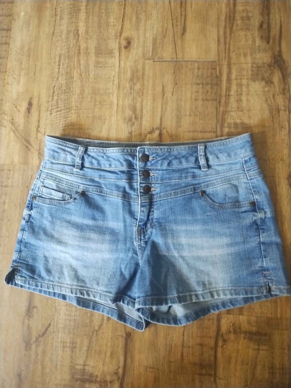 vintage y2k Blue Spice denim shorts